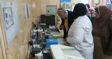 صور .. رئيس شركة مياه الشرب بالقليوبية يتفقد معامل ومحطات مياه الشرب بقها