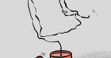 كاريكاتير صحيفة كويتية.. المخاطر تحيط بـ"باب المندب" مع تزايد التوتر فى المنطقة 
