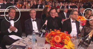 حفل Golden Globes 2020..شوف علاقة جنيفر انيستون وبراد بيت وصلت لفين ؟