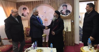  رؤساء أجهزة مدن بدر والشروق وبرج العرب الجديدة يقدمون التهنئة بمناسبة عيد الميلاد