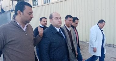 صور..  محافظة الجيزة توجه بالانتهاء من وحدة الرعاية المركزة بمستشفى اطفيح