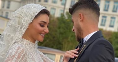 قصة صور.. أشيك فساتين عرايس نجوم الكرة في "ليلة العمر"