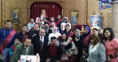 صور.. وكيل تعليم كفر الشيخ تترأس وفدا لتقديم التهنئة للأقباط بعيد الميلاد