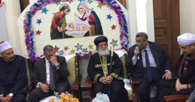 محافظ سوهاج ومدير الأمن يختتمان جولة التهنئة بعيد الميلاد بطهطا وطما.. صور وفيديو