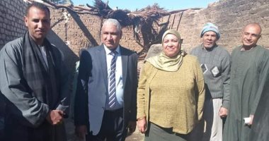 صور.. لجنة من مدينة إسنا تزور قرية حاجر المساوية لبحث إحتياجات الأهالى 