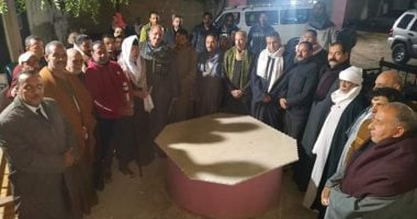 القضاء العرفى بالغربية ينهى صراع بين 3 عائلات بكفر سالم النحال