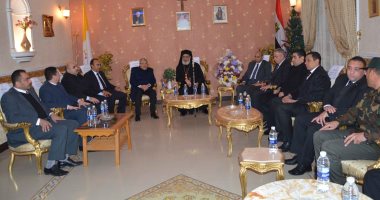 محافظ المنيا يهنئ الكنائس والمطرانيات بعيد الميلاد..ويؤكد:قوتنا فى وحدتنا