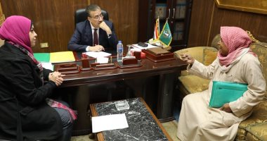مشكلات المواطنين أمام محافظ المنوفية.. أبرزها تشغيل بئر مياه بأبومشهور.. صور