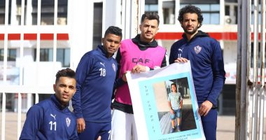 لاعبو الزمالك يدعمون مشجع زمالكاوى مريض بالسرطان ويعدون بزيارته