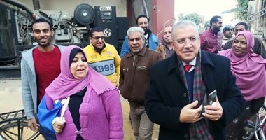 صور.. رئيس مياه القليوبية: محاسبة الموظف المسئول عن أى خطأ فى الفواتير