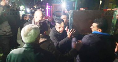 النيابة تستعجل تقرير المعمل الجنائى لحريق فيلا والد إيهاب توفيق