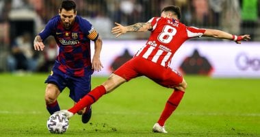 برشلونة ضد اتلتيكو مدريد.. كوكى يلدغ البارسا بالهدف الأول من أول لمسة