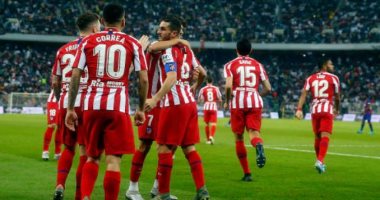 أتلتيكو مدريد يقضى على برشلونة ويصطدم بالريال فى نهائي السوبر الإسباني