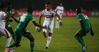 الشوط الأول.. الزمالك يكتفى بهدف "مبكر" أمام زيسكو الزامبى