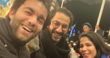 أحمد حلمى ومنى زكى وتامر حبيب وبشرى مع بعض فى مكان واحد.. اعرف فين؟