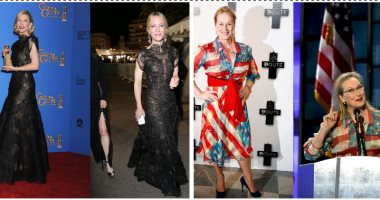 الفرق شهور وسنين.. نجمات ارتدين نفس الفستان على الـred carpet مرتين