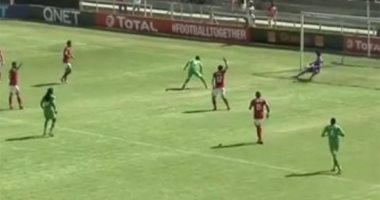 بلاتينيوم يحرز الهدف الأول فى مرمى الأهلى بدورى الأبطال.. فيديو