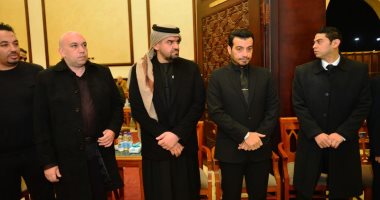 الجسمي وكارول سماحة وليلى علوى ومحمود حميدة يتقدمون الحضور في عزاء والد إيهاب توفيق