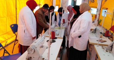 صور.. القوى العاملة بالوادى الجديد تنفذ مبادرة "مهنتك مستقبلك" 