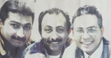 محمد رياض يستعيد ذكرياته مع ياسر جلال بصورة من عمل فنى قديم