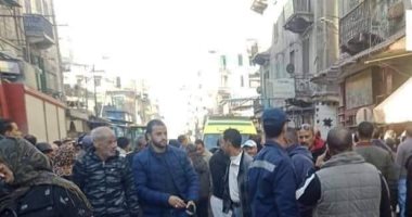 نيابة العطارين تستدعى مسئول حى وسط وصاحب العقار المنهار بالإسكندرية
