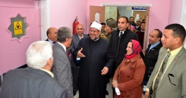 صور.. وزير الأوقاف يفتتح تطوير وحدة القسطرة بمستشفى الدعاة