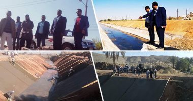 بدء العد التنازلى لانتهاء السدة الشتوية بأسوان.. هدفها تحسين حالة الرى لوادى الصعايدة بإدفو بواقع 30 ألف فدان..  المهندس محمد عبد الرؤوف: العمل بمعدلات مرتفعة لجميع المشاريع.. والأهالى يطالبون بمد الفترة