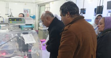 صور.. وكيل صحة الغربية يتفقد مستشفى بسيون المركزى ويحيل 6 أطباء للتحقيق