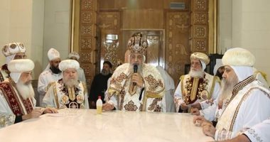 البابا تواضروس يدشن عددا من المذابح بكنيسة مار جرجس بسوهاج