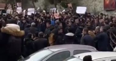 تواصل التظاهرات الطلابية فى إيران لليوم الرابع بجامعة بهشتى.. فيديو