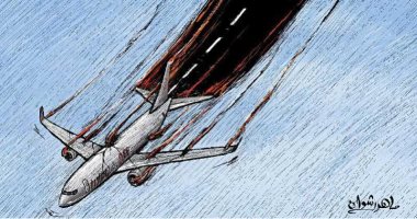 كاريكاتير صحيفة كويتية.. الطائرة الأوكرانية تثير غضب الشارع الإيرانى