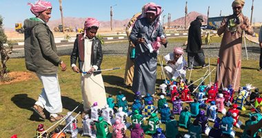 توزيع 100 راكب آلى هدية من الإمارات للمشاركين بمهرجان الهجن فى شرم الشيخ