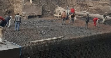 شاهد مراحل تغطية ترعة المريوطية الجارية بالجيزة لتقليل الحوادث