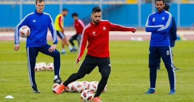 صور.. بيراميدز يختتم تدريباته ويتوجه للإسكندرية لمواجهة الاتحاد