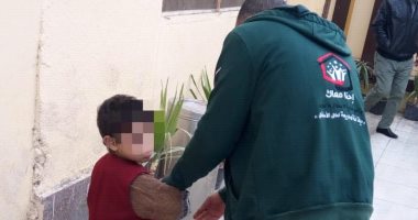التضامن : فريق اطفال بلامأوي ينقذ طفلين من المنوفية وبني سويف