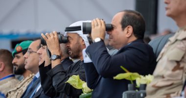 ولى عهد أبو ظبى فى افتتاح قاعدة برنيس: إنجازات نوعية تعكس رؤية مصر الطموحة