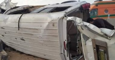 إصابة 19 شخصًا فى حادث تصادم بطريق "السويس – القاهرة".. اعرف الأسماء