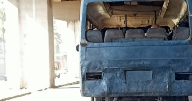 شكوى من تهالك الميكروباصات فى منطقة الملك فيصل بالجيزة.. صور