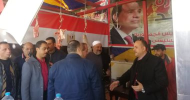صور.. مدير أمن الغربية يتفقد قوات الأمن وقسم مرور المحلة ومنفذ كلنا واحد