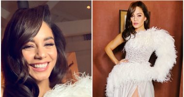الست بتحلو بعد الطلاق.. فانيسا هودجينز فى ثوب بالريش عقب انفصالها عن أوستن بتلر