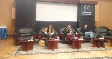 صور.. ورشة عمل بجامعة حلوان فى كتابة المشاريع البحثية وطرق التقدم للمنح