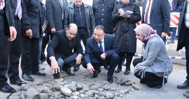 فيديو.. أول لقطات من الانهيار الجزئى بكوبرى محرم بك فى الإسكندرية