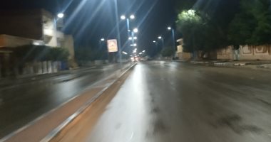 صور.. هطول أمطار خفيفة على مطروح والساحل الشمالى