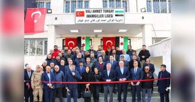 تركيا تتوغل فى سوريا وتنشئ مدرسة باسم والى عثمانى افتتحها ضابط جيش