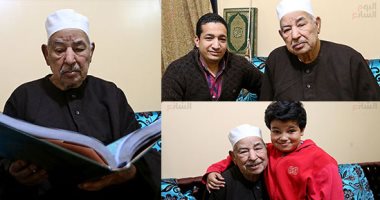 فى آخر حوار صحفى لـ"اليوم السابع".. الشيخ الطبلاوى يدعو للزمالك: أتمنى مو صلاح لاعبا للأبيض.. ويحكى قصة محاولة قتله بفنجان قهوة مسموم..وعن أبنائه الـ13 ومن ورث صوته.. وسر التحاقه بالإذاعة بـ"بركة دعاء الوالدين"