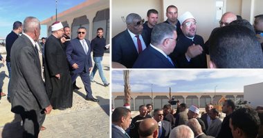 تفاصيل جولة وزير الأوقاف بالغردقة.. مختار جمعة يتفقد الإنشاءات في مدينة الحرفيين.. ويؤكد: 3 معارض للأثاث والسجاد فبراير المقبل والبيع فى الشهر الأول بسعر التكلفة.. وهناك مميزات للراغبين بالتمليك والمؤجرين