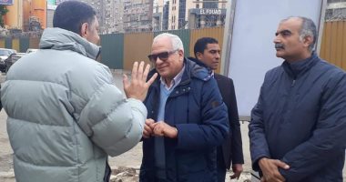 محافظ الجيزة يتفقد شارع سليمان أباظة تمهيدا لتطويره