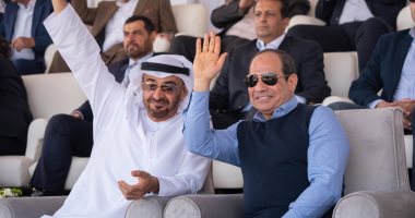 الشيخ محمد بن زايد يبرز حضوره مع السيسى فعاليات مهرجان شرم الشيخ التراثى