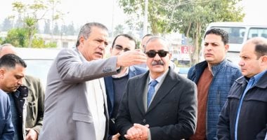 محافظ الإسماعيلية يتفقد مشروع صوامع أبوصوير.. صور