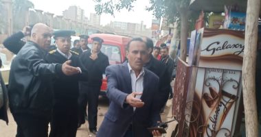 تحرير 241 محضر اشغالات ومخالفات بحملة مكبرة ببنها
